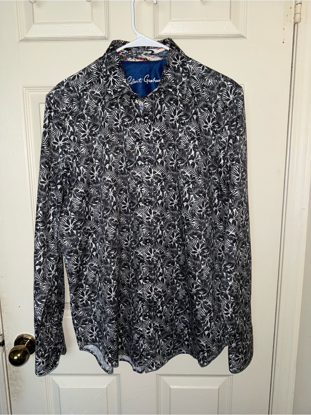 Robert Graham  Aegean Casual Button Down Shirt Classic Fit Men’s Size Large.